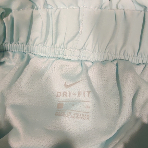Nike Women's Light Blue Shorts - Picture 5 of 8